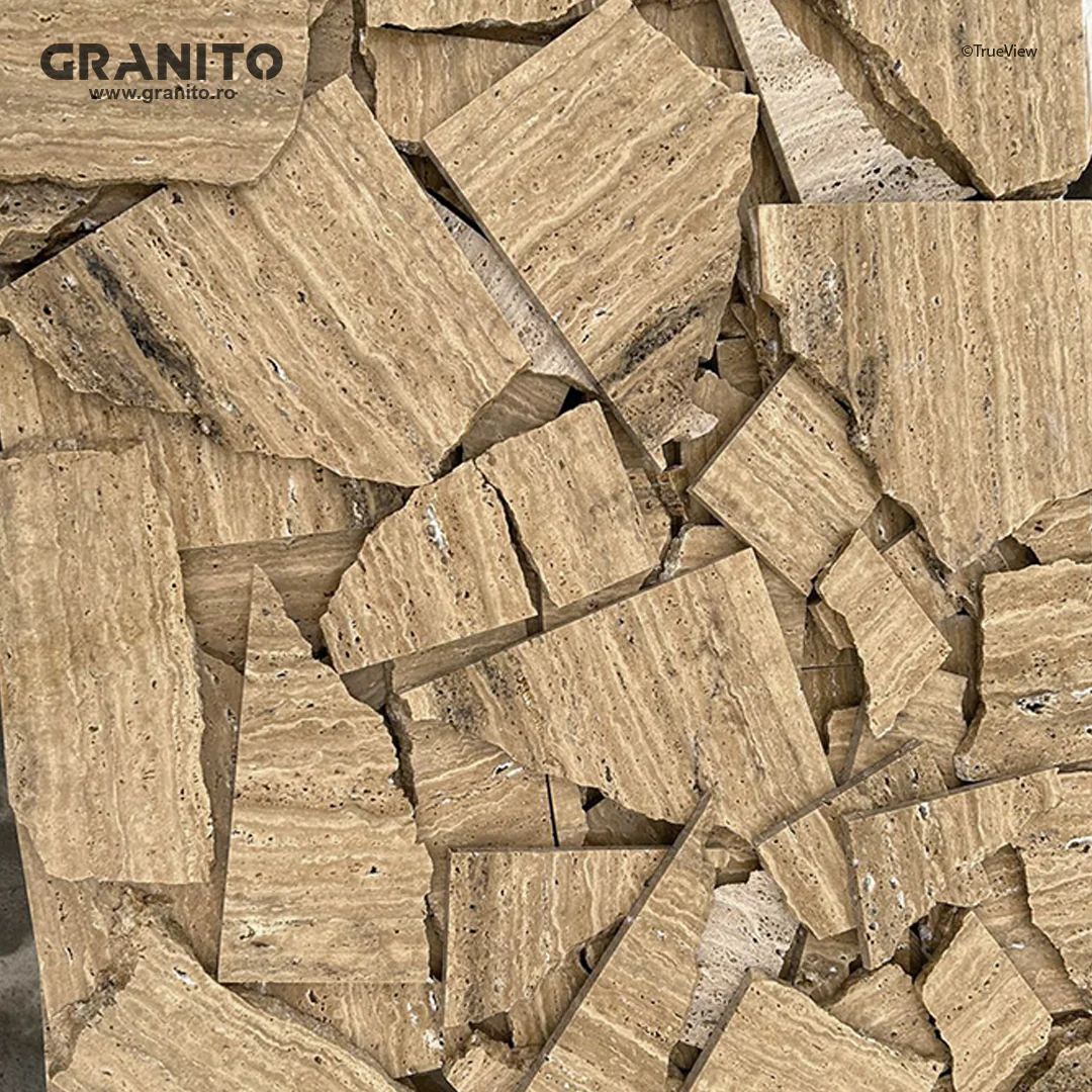 Spărtură - Contur Poligonal Travertin - Image 2