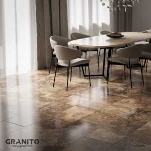 Placaje Interior Travertin Noce Cross Cut - Image 3