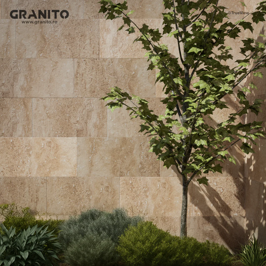 Placaje Exterior Travertin Clasic Cross Cut - Image 3