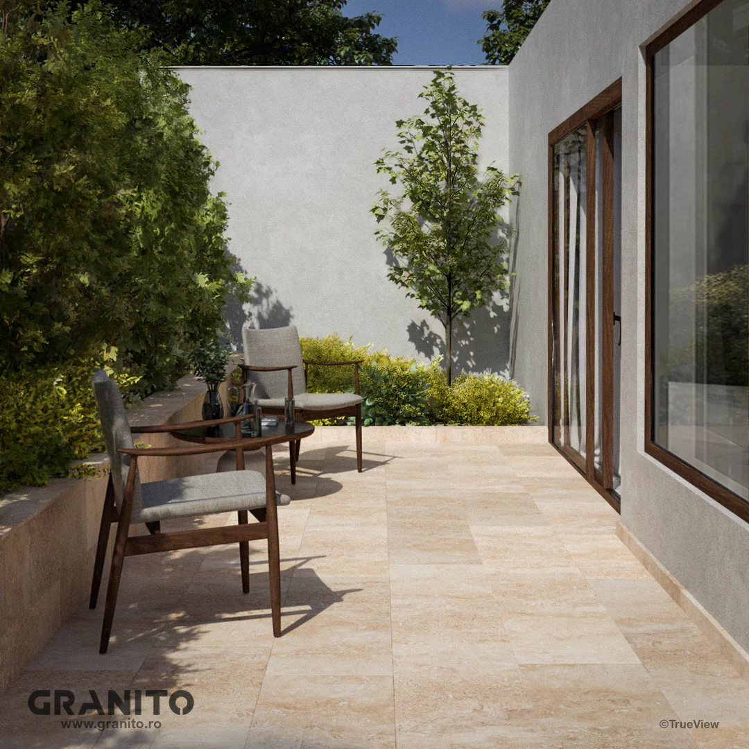 Placaje Exterior Travertin Clasic Cross Cut - Image 1