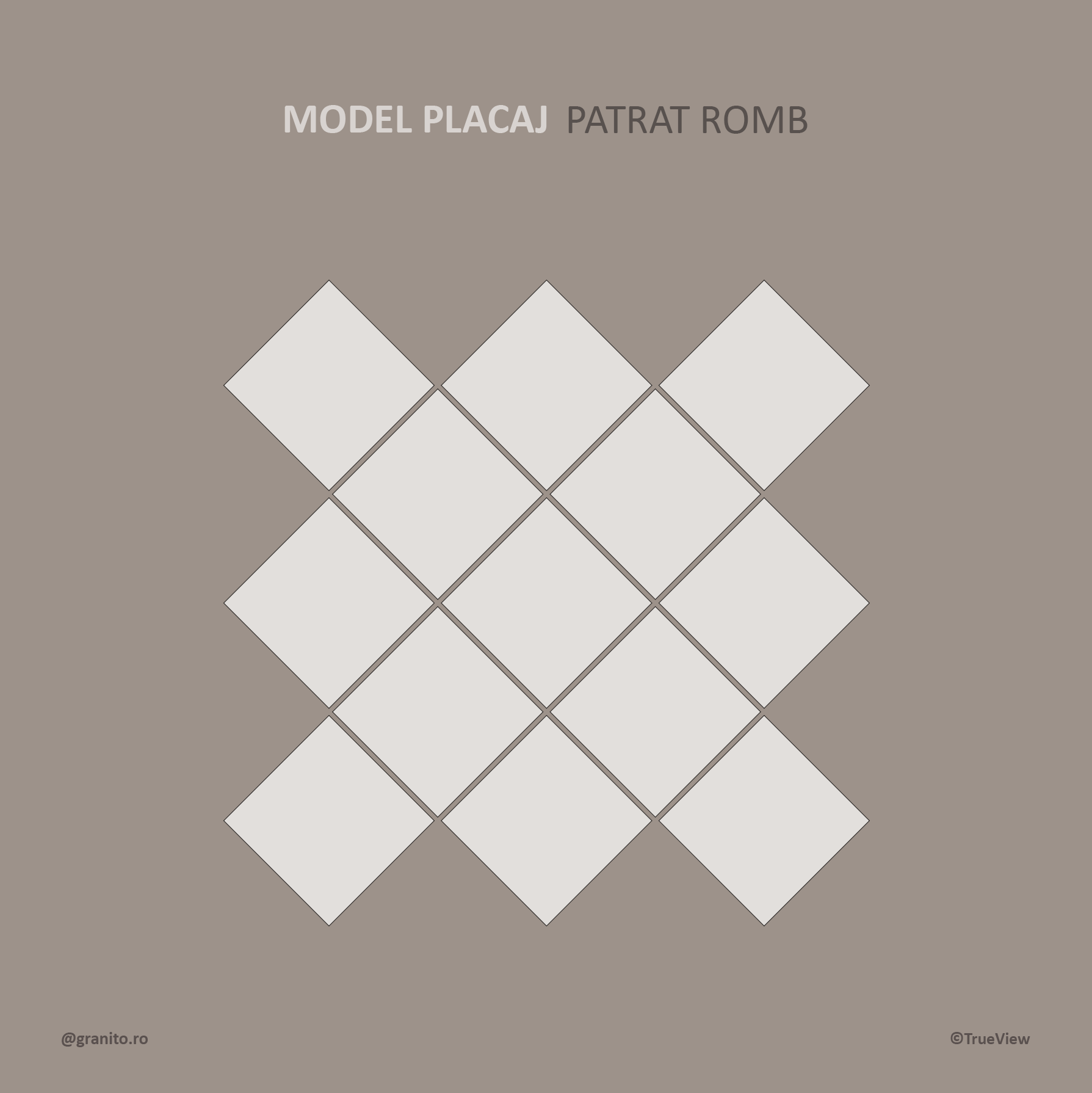 Placaj Pătrat tip Romb - Image 9