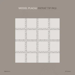 Placaj Pătrat tip Pași - Image 10