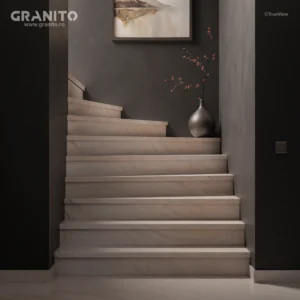 Trepte și Contratrepte Marmură Rușchița Alb-Gălbui