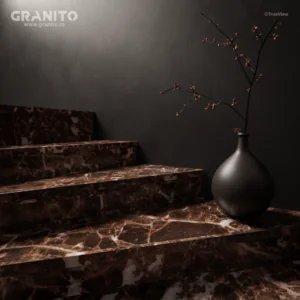 Trepte și Contratrepte Marmură Emperador Dark