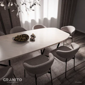 Mese Marmură Rușchița Alb-Gălbui