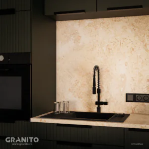 Blaturi de Bucătărie și Insule Travertin Clasic Cross Cut