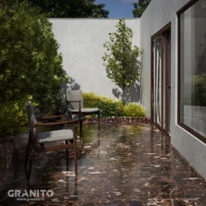 Placaje Exterior Marmură Emperador Dark